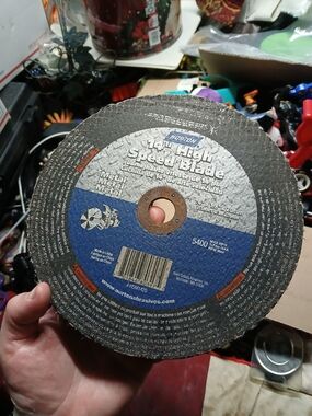 Norton 14" high-speed metal cutting blade